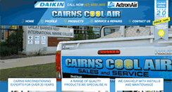 Desktop Screenshot of cairnscoolair.com.au